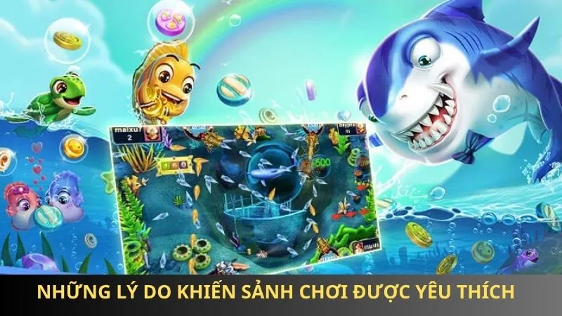 Những lý do khiến sảnh chơi được yêu thích