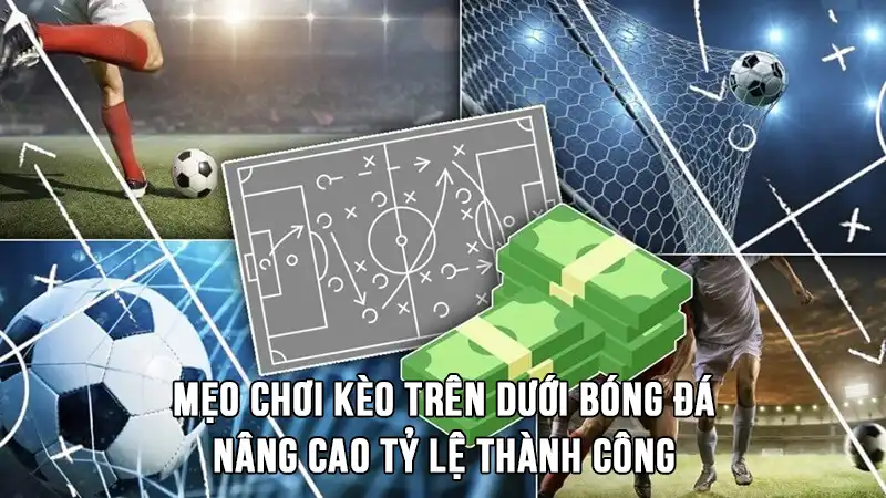 Mẹo chơi kèo trên dưới bóng đá nâng cao tỷ lệ thành công